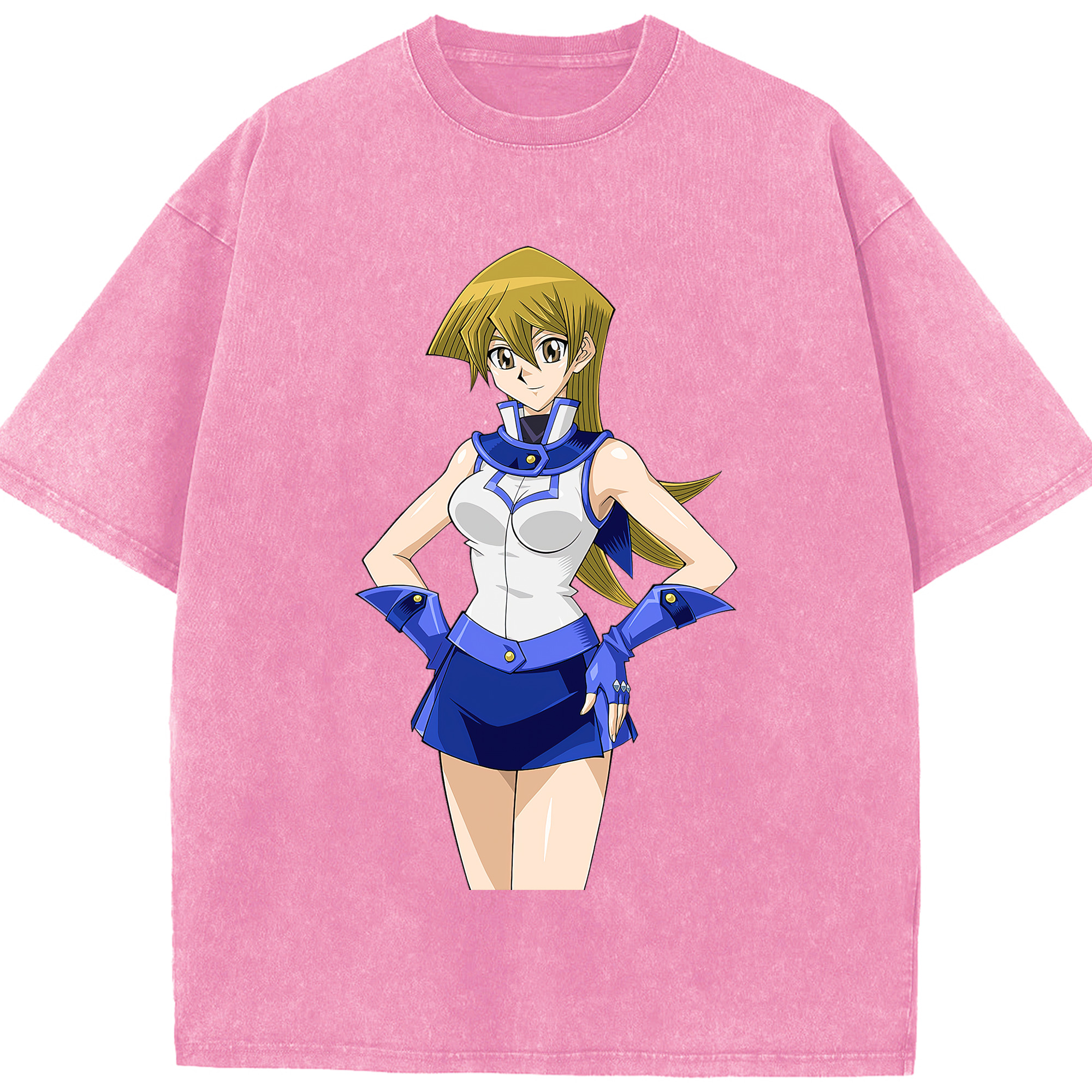 （画像用） 遊☆戯☆王 Yu-Gi-Oh! 綿100% ヴィンテージ風 半袖Tシャツ（フロントプリント）